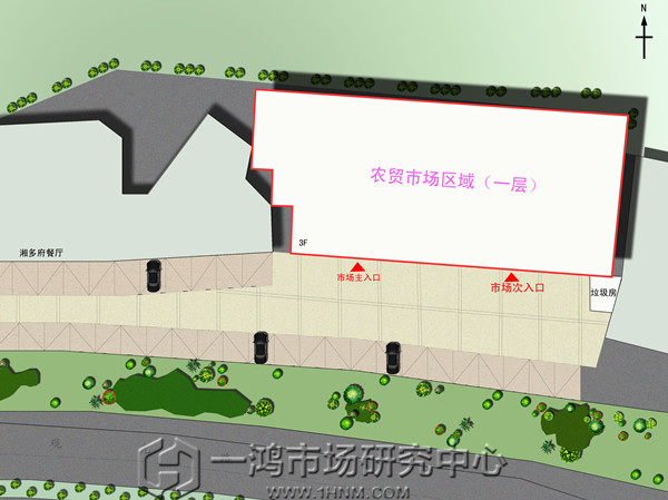 深圳金湖湾农贸市场平面设计图